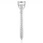 Classic Vermeil Moissanite Lab Diamond Engagement Ring