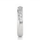 Princess Diamond Vermeil Classic Wedding Band Ring