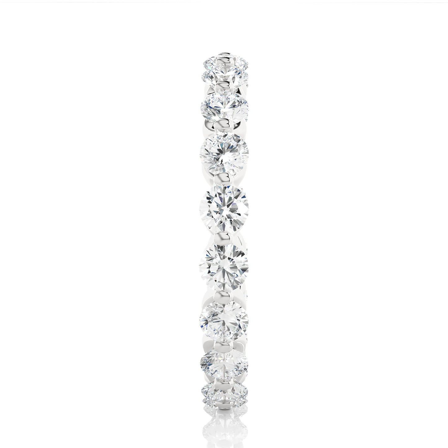 Lab Diamond Luxe Eternity Wedding Band