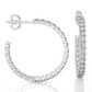 Luxe Lab Diamond Hoop Earrings