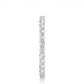 Stackable Round Diamond Eternity Wedding Band