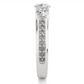Three Stone Lab Grown Diamond Engagement Ring