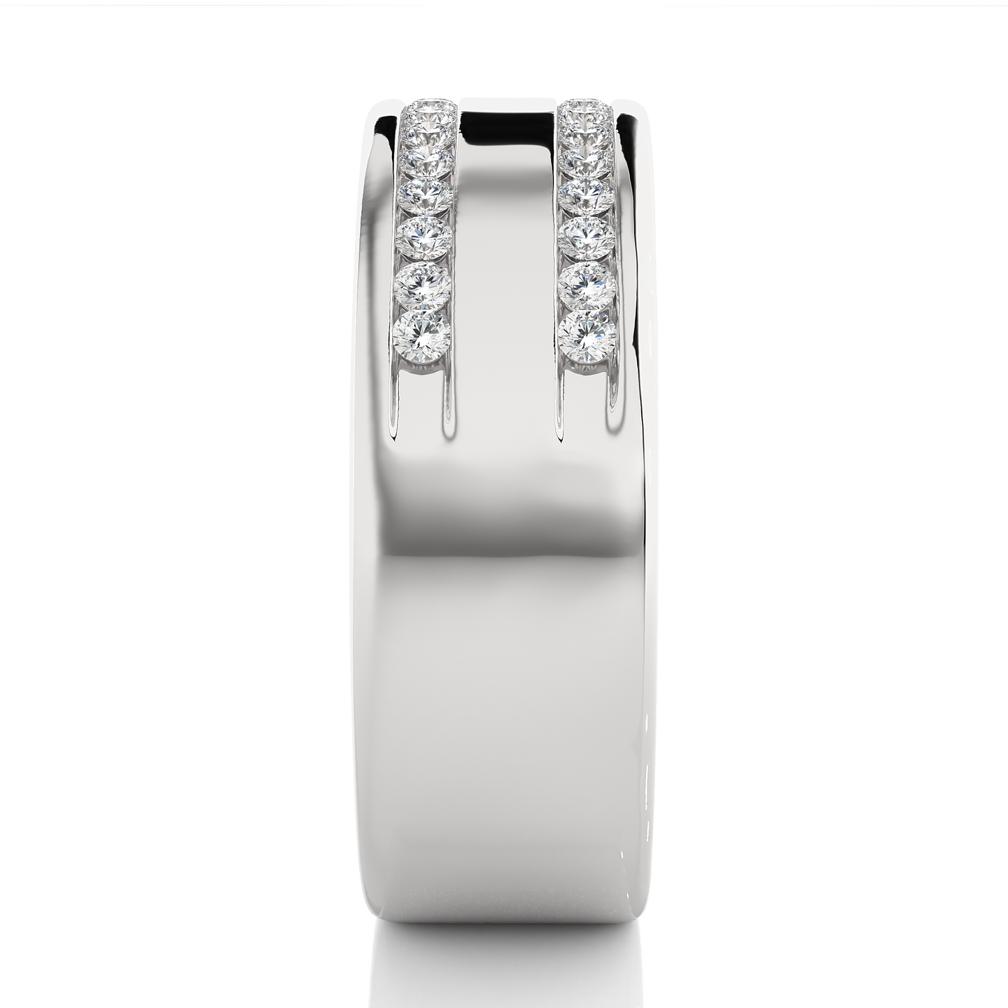 Lab Grown Diamond Luxury Men’s Wedding Band