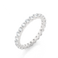 Classic Round Cut Lab Diamond Eternity Band