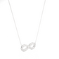 Infinity Lab Grown Diamond Pendant Necklace