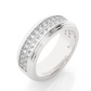 Men’s Lab Diamond Statement Wedding Band