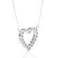 Heart  Shape Lab Grown Diamond Pendant Necklace