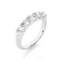 Classic Five Stone Diamond Style Wedding Band Ring