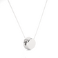 Round Halo Lab Diamond Pendant Necklace