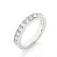 Eternity Diamond Moissanite Lab Vermeil Wedding Band