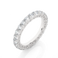 Round Cut Lab Grown Diamond Eternity Band