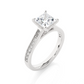 Princess Cut Lab / Moissanite Diamond Engagement Ring
