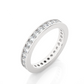 Channel Set Classic Diamond Eternity Wedding Band