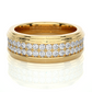 Men’s Lab Diamond Statement Wedding Band