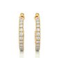 Classic Luxe Lab Grown Diamond Hoop Earrings