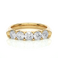 Classic Five Stone Diamond Style Wedding Band Ring