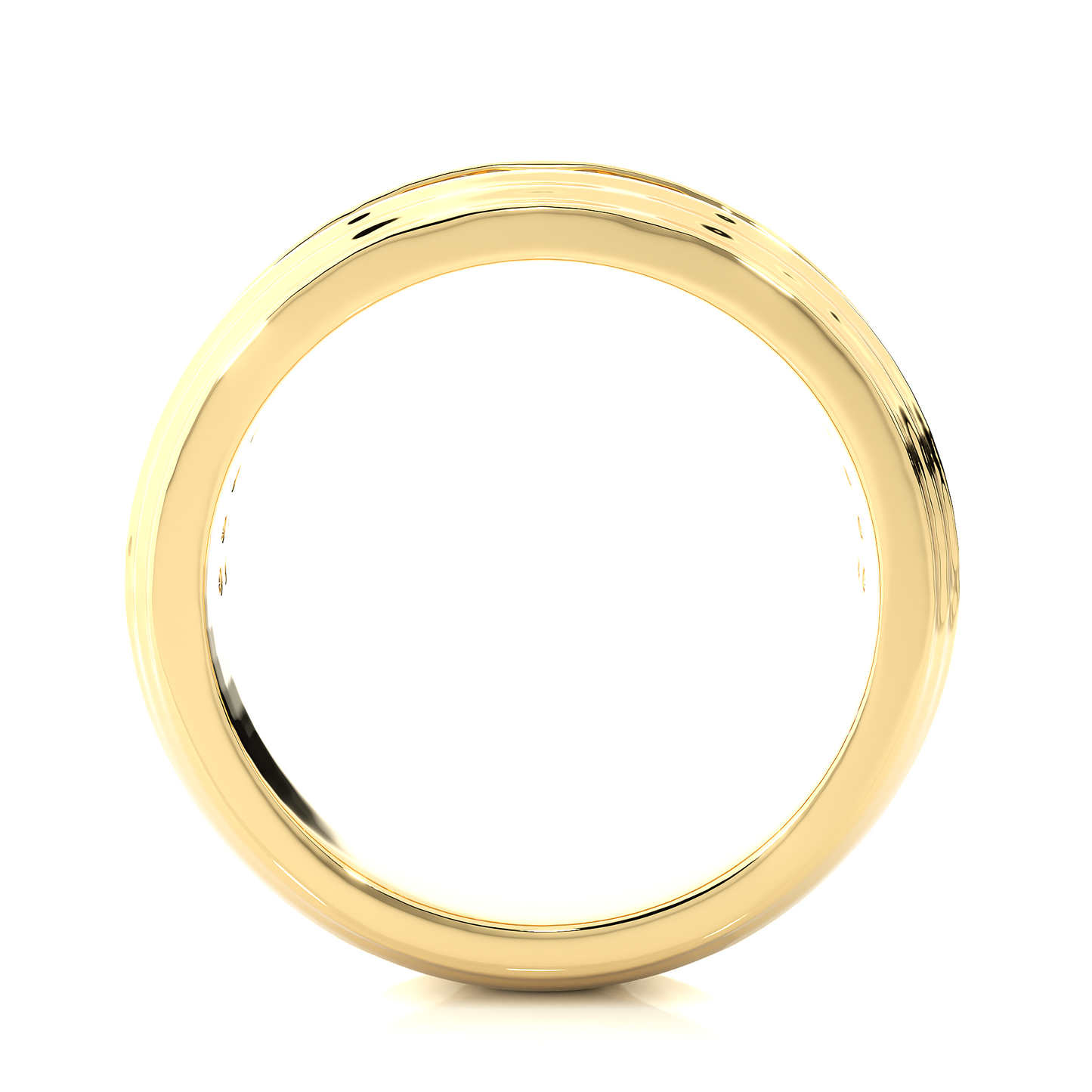 Men’s Lab Diamond Statement Wedding Band