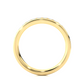 Minimal Lab Moissanite Wedding Band Vermeil Classic Ring