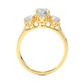 Three Stone Classic Lab Grown Diamond Ring