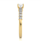 Vermeil Princess Moissanite / Lab Grown Diamond Engagement Ring