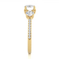 Three Stone Classic Lab Grown Diamond Ring