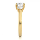 Round Lab Grown Diamond Three Stone Ring