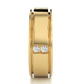 Men’s Gold Lab Diamond Classic Wedding Band
