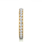Channel Set Lab Grown Diamond Wedding Band