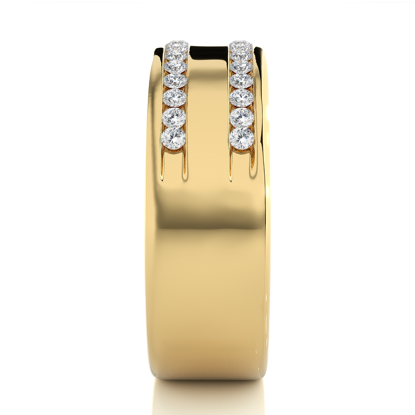Lab Grown Diamond Luxury Men’s Wedding Band