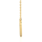 Multi Row Pave Heart Lab Diamond Pendant Necklace
