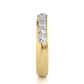 Princess Diamond Vermeil Classic Wedding Band Ring