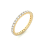 Stackable Round Diamond Eternity Wedding Band