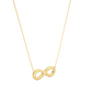 Infinity Lab Grown Diamond Pendant Necklace