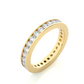 Channel Set Classic Diamond Eternity Wedding Band