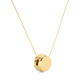 Round Halo Lab Diamond Pendant Necklace