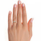 Round Cut Lab / Moissanite Diamond Engagement Ring