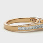 Princess Cut Lab / Moissanite Diamond Engagement Ring