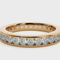 Channel Set Classic Diamond Eternity Wedding Band