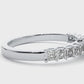 Vermeil Princess Moissanite / Lab Grown Diamond Engagement Ring