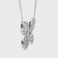 Butterfly Lab Grown Diamond Pendant Necklace