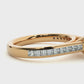 Princess Cut Lab / Moissanite Diamond Engagement Ring