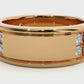Men’s Gold Lab Diamond Classic Wedding Band