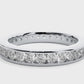 Channel Set Classic Diamond Eternity Wedding Band
