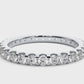 Round Cut Lab Grown Diamond Eternity Ring