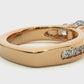 Three Stone Lab Grown Diamond Engagement Ring