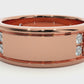 Men’s Gold Lab Diamond Classic Wedding Band