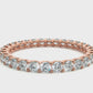 Classic Lab Grown Diamond Eternity Wedding Band