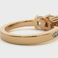 Three Stone Princess Lab Grown Diamond Engagement Ring