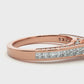 Princess Cut Lab / Moissanite Diamond Engagement Ring